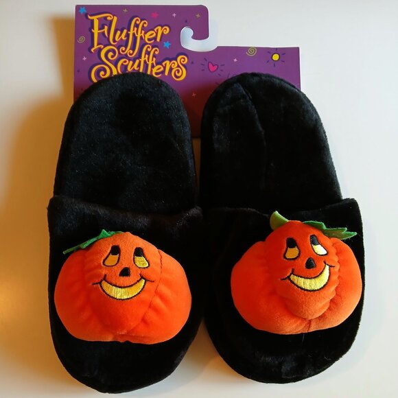 R & S Shoes - NWT Women's Pumpkin House Slippers Size 9 / 10